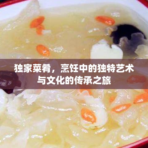 獨(dú)家菜肴，烹飪中的獨(dú)特藝術(shù)與文化的傳承之旅