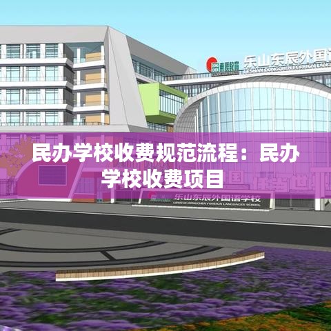 民辦學校收費規(guī)范流程：民辦學校收費項目 