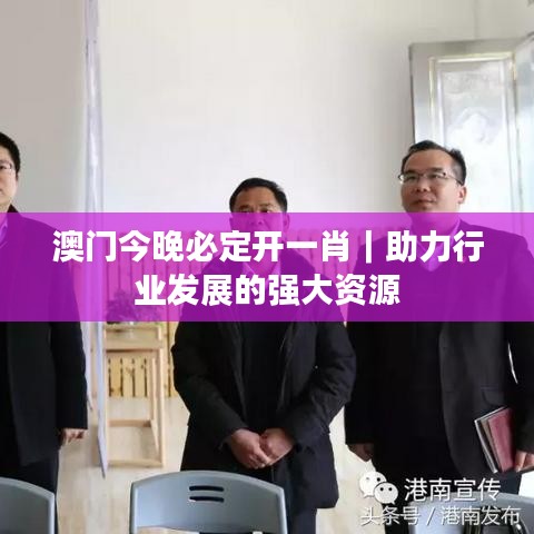 澳門(mén)今晚必定開(kāi)一肖｜助力行業(yè)發(fā)展的強(qiáng)大資源