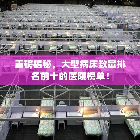 重磅揭秘，大型病床數(shù)量排名前十的醫(yī)院榜單！