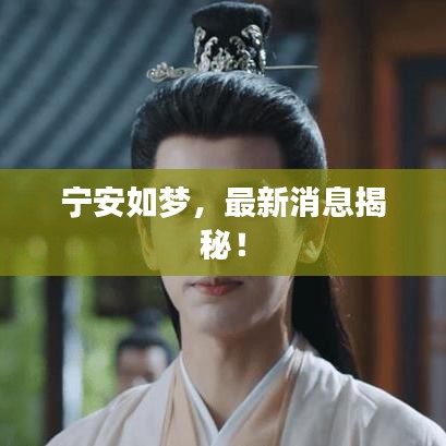 寧安如夢，最新消息揭秘！