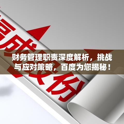 財務(wù)管理職責(zé)深度解析，挑戰(zhàn)與應(yīng)對策略，百度為您揭秘！