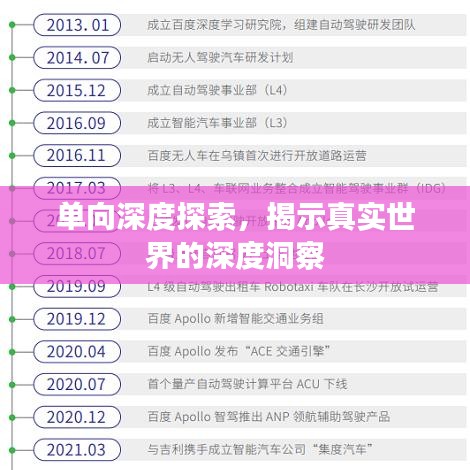 單向深度探索，揭示真實(shí)世界的深度洞察