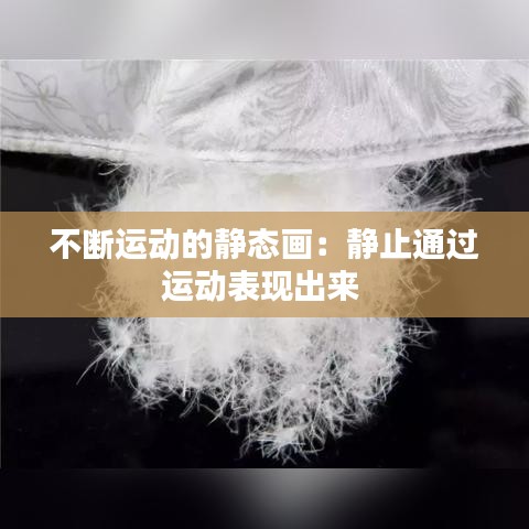 不斷運(yùn)動的靜態(tài)畫：靜止通過運(yùn)動表現(xiàn)出來 