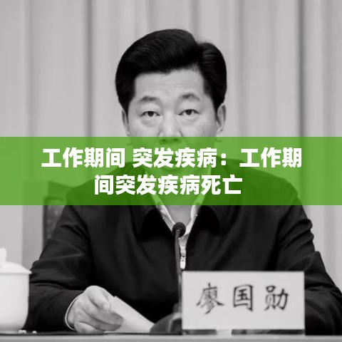 工作期間 突發(fā)疾?。汗ぷ髌陂g突發(fā)疾病死亡 