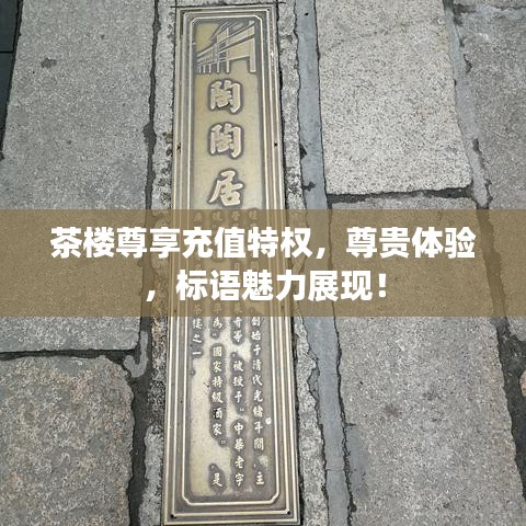 茶樓尊享充值特權(quán)，尊貴體驗，標(biāo)語魅力展現(xiàn)！