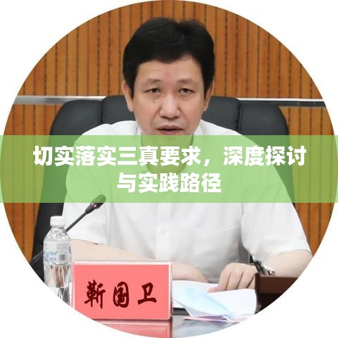 切實落實三真要求，深度探討與實踐路徑