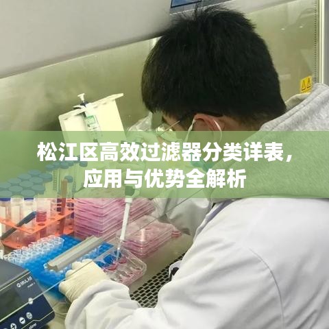 松江區(qū)高效過濾器分類詳表，應用與優(yōu)勢全解析