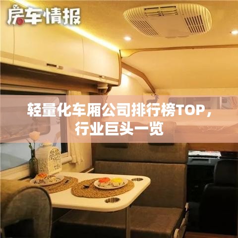 輕量化車廂公司排行榜TOP，行業(yè)巨頭一覽