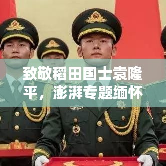 致敬稻田國士袁隆平，澎湃專題緬懷傳奇人生