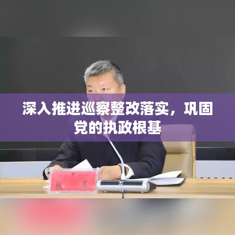 深入推進(jìn)巡察整改落實(shí)，鞏固黨的執(zhí)政根基