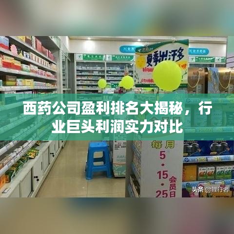 西藥公司盈利排名大揭秘，行業(yè)巨頭利潤實(shí)力對(duì)比