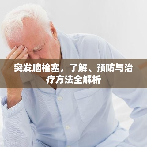 突發(fā)腦栓塞，了解、預(yù)防與治療方法全解析