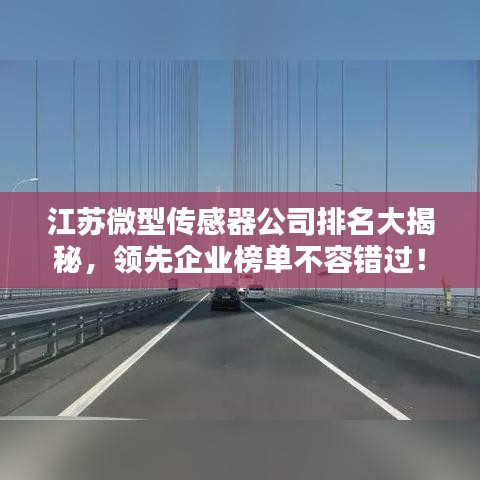 江蘇微型傳感器公司排名大揭秘，領先企業(yè)榜單不容錯過！