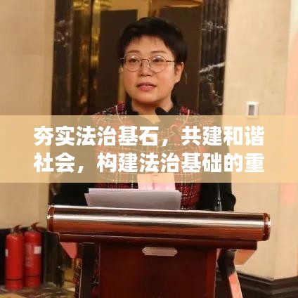 夯實(shí)法治基石，共建和諧社會，構(gòu)建法治基礎(chǔ)的重要性